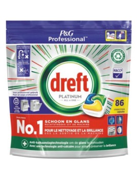 Dreft Platinum ALL in One 86 st