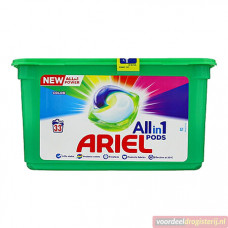 Ariel All In 1 Color Pods - 33 Wasbeurten